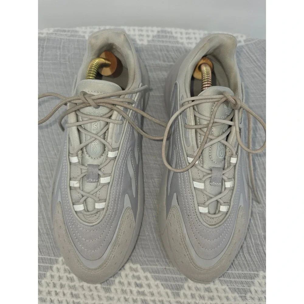Adidas Ozelia Grey Men Athletic Sneakers H03133 Adiprene Low Top Shoes Size 6.5